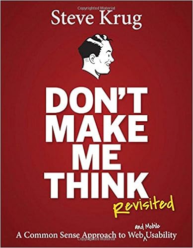 Don't Make Me Think book cover