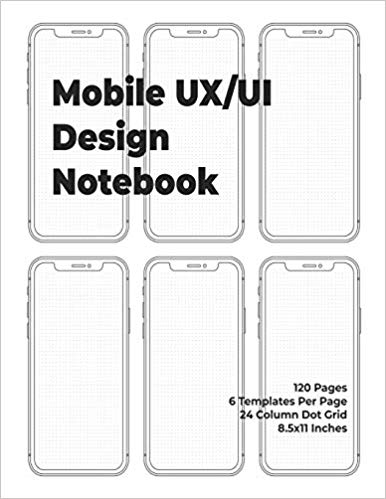 Mobile UI sketch notebook